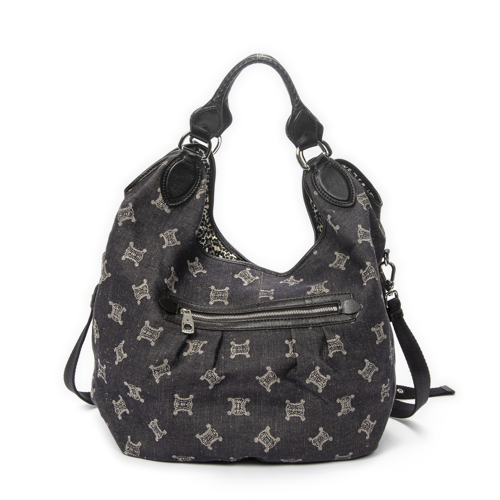 Celine Large Convertible Triomphe Hobo